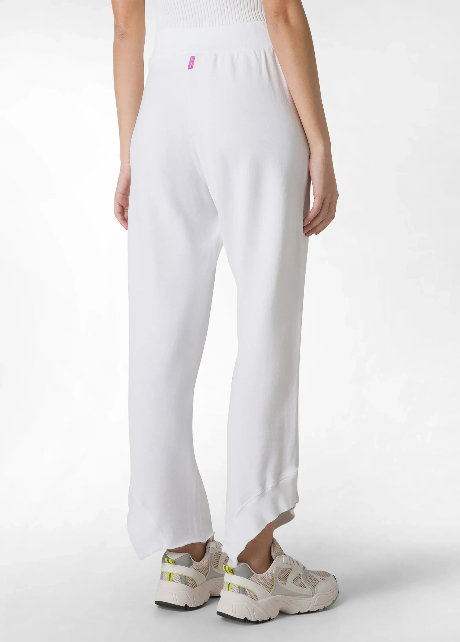 Cheap Pantalone Relaxed In Felpa Organica Effetto Vintag Donna Pantaloni