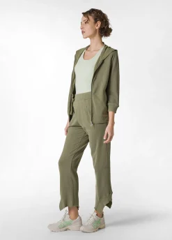 Store Pantalone Relaxed In Felpa Organica Effetto Vintag Donna Pantaloni