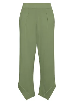 Store Pantalone Relaxed In Felpa Organica Effetto Vintag Donna Pantaloni
