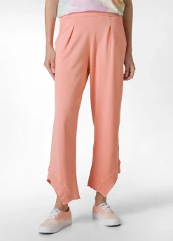 Online Pantalone Relaxed In Felpa Organica Effetto Vintag Donna Pantaloni