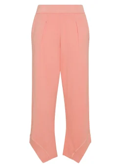 Online Pantalone Relaxed In Felpa Organica Effetto Vintag Donna Pantaloni