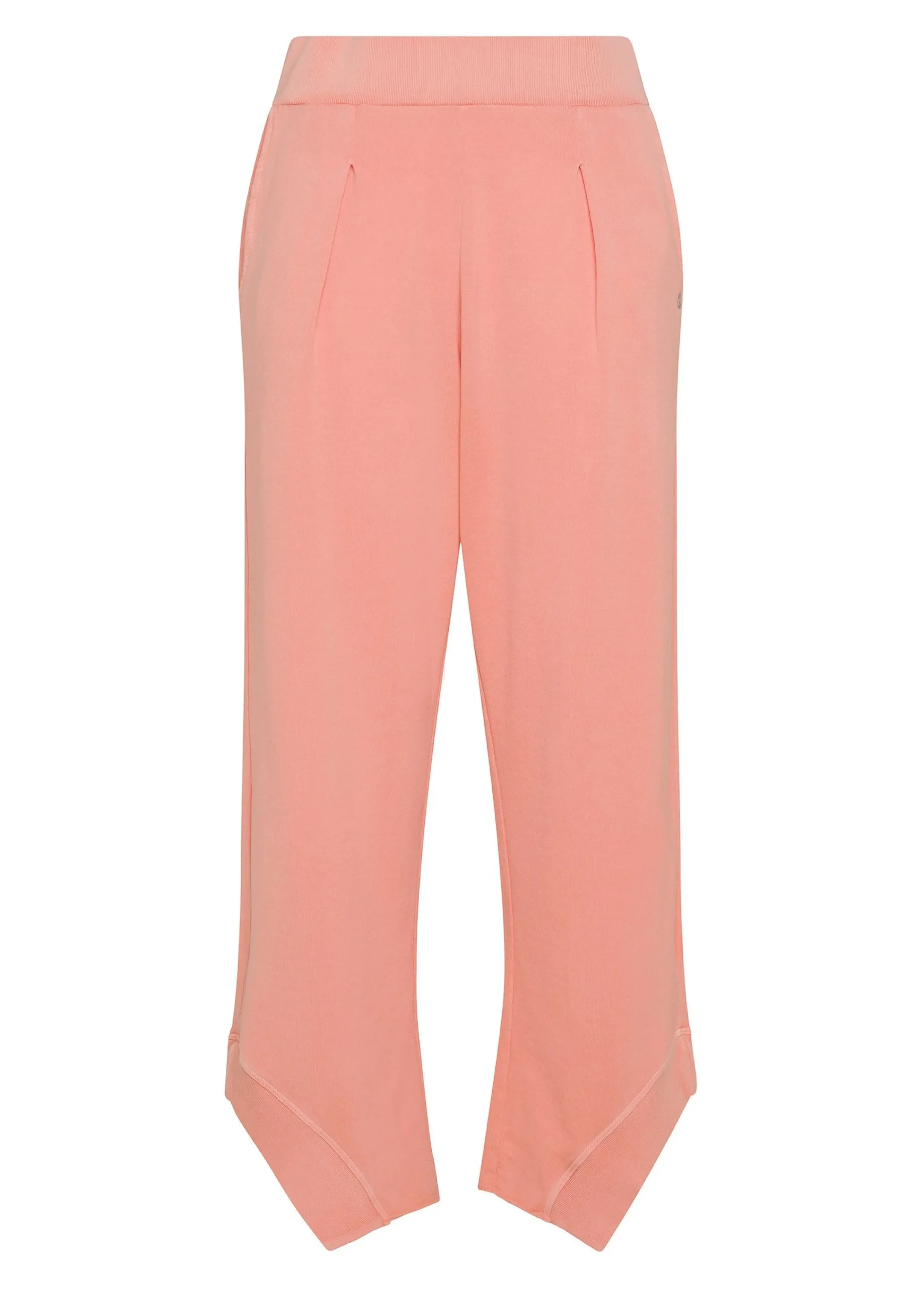 Online Pantalone Relaxed In Felpa Organica Effetto Vintag Donna Pantaloni