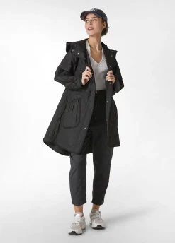 Fashion Parka Trapuntato Nero Donna Giacche E Giubbotti