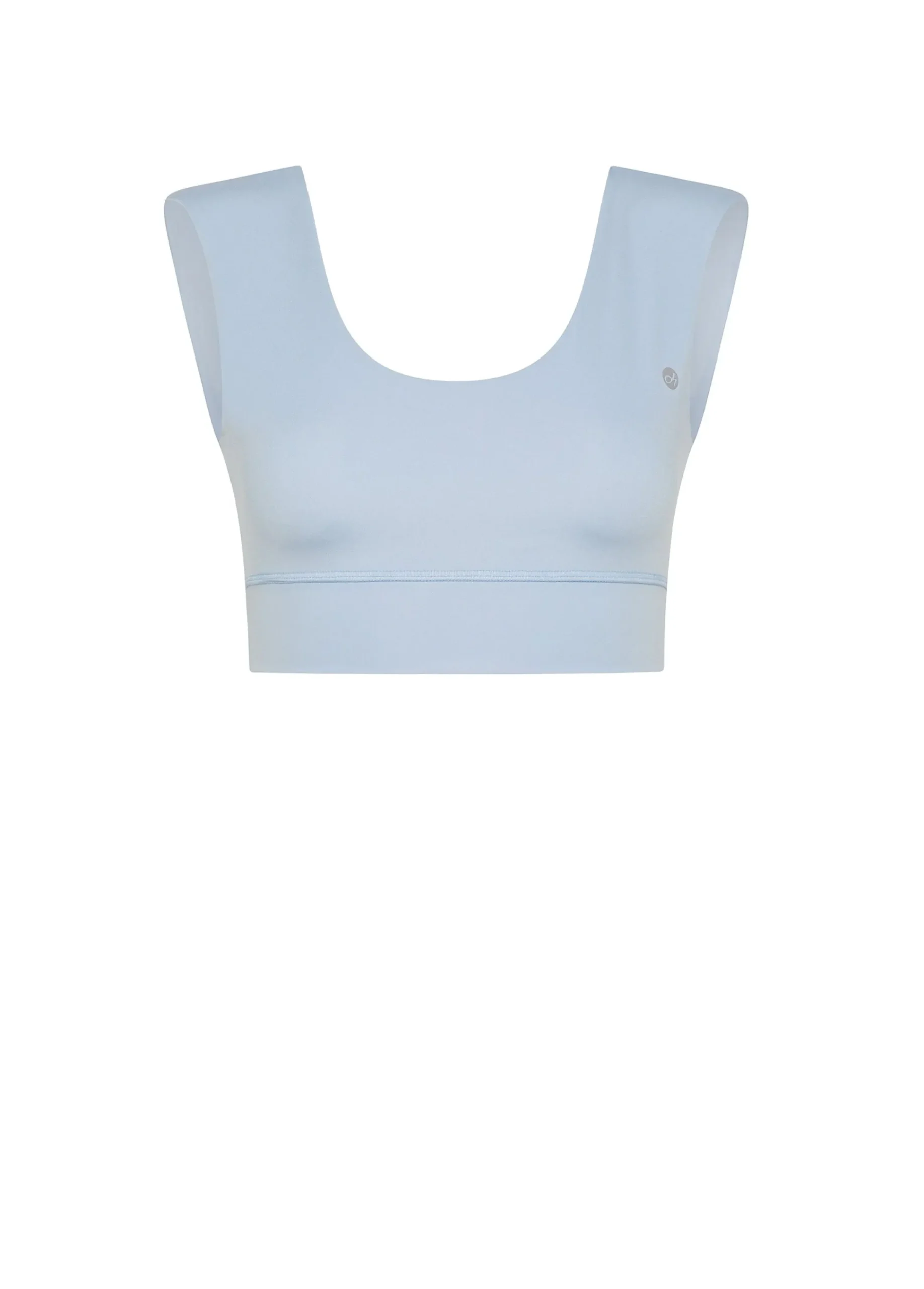 Discount Reggiseno Sportivo In Microfibra Riciclata Blu Donna Canotte E Reggiseni Sportivi