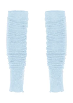 Fashion Scaldamuscoli In Boucle' Blu Donna Accessori Sportivi
