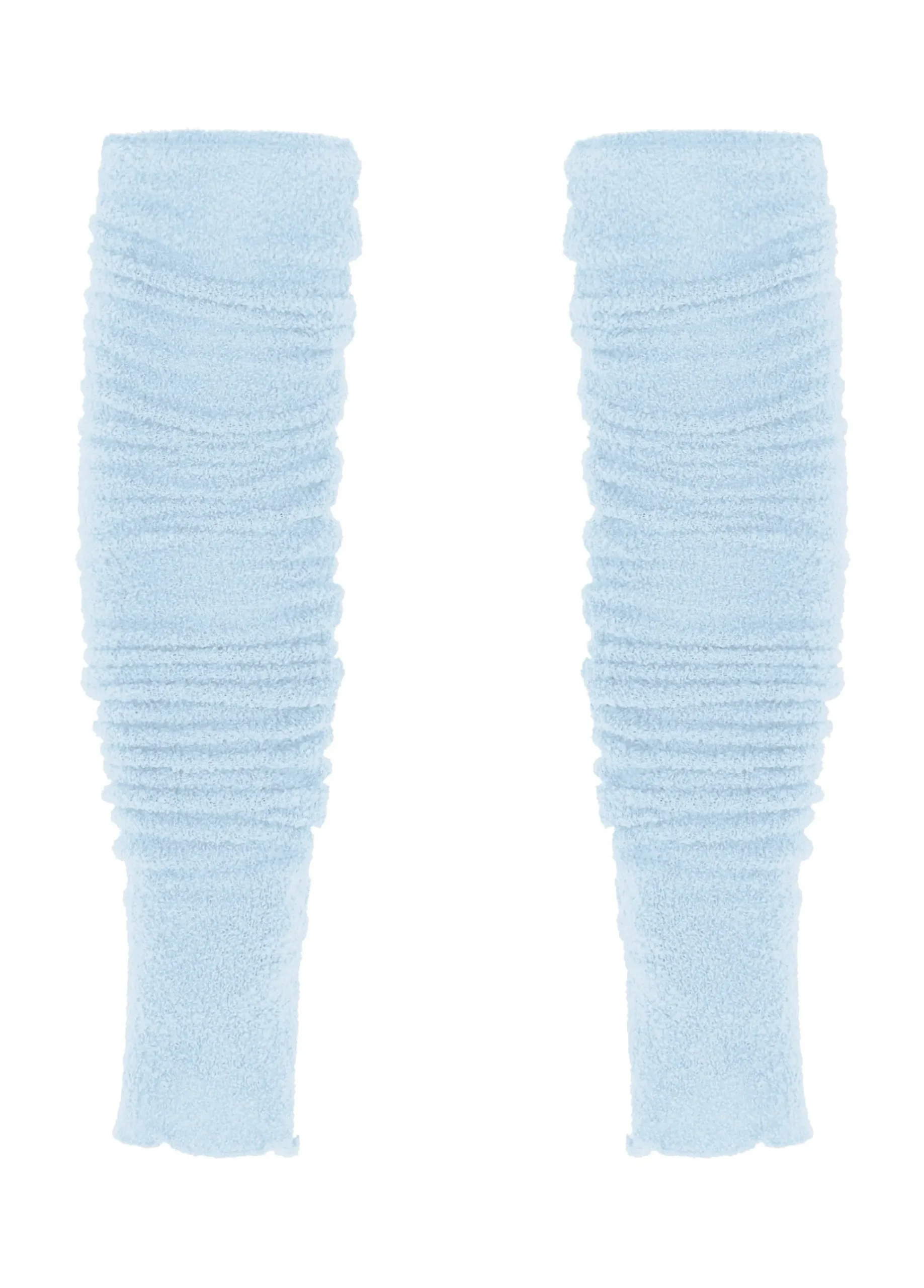 Fashion Scaldamuscoli In Boucle' Blu Donna Accessori Sportivi