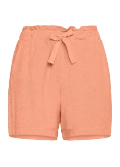 Clearance Shorts In Spugna Arancio Donna Pantaloncini Sportivi