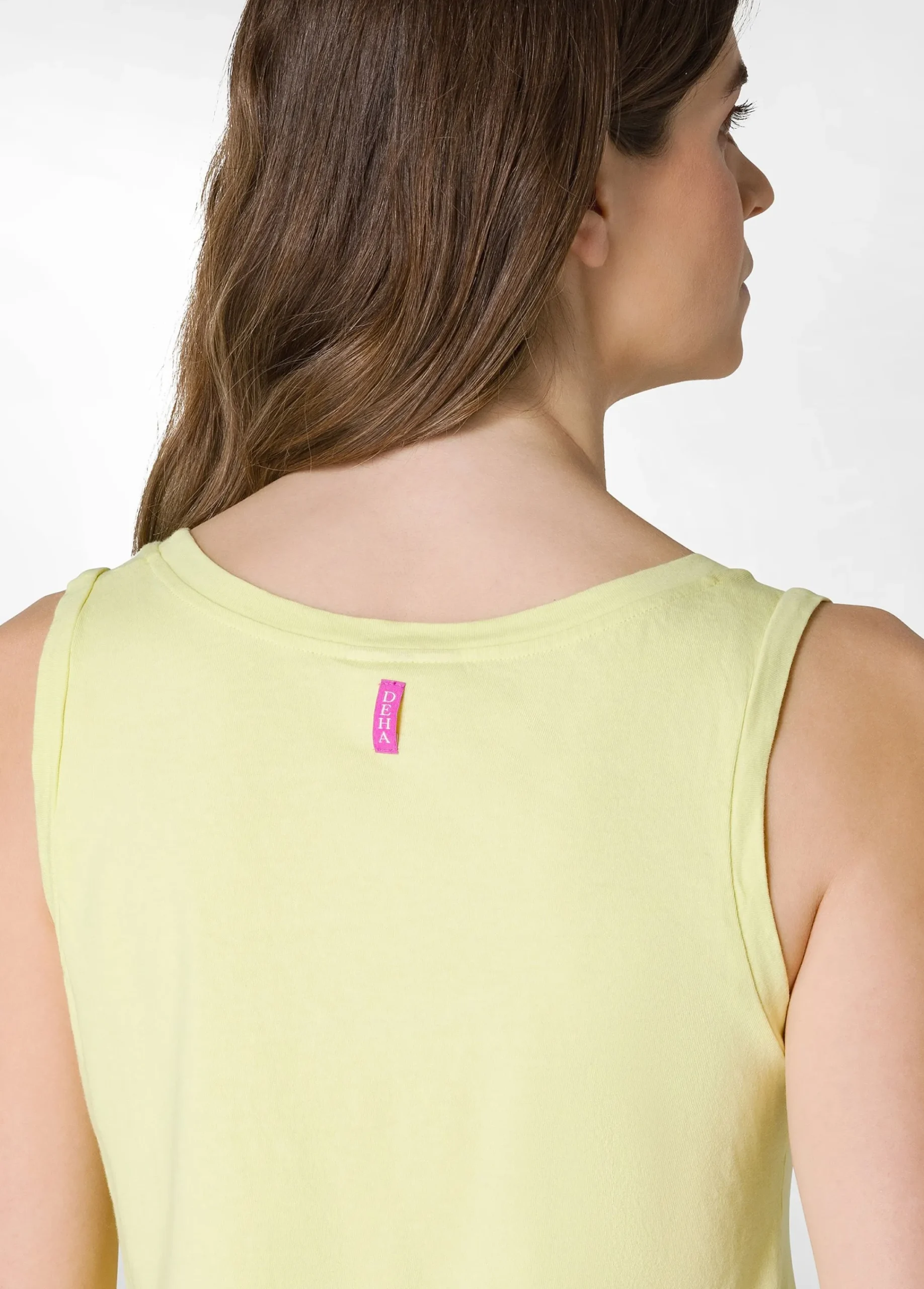 Best Top Comfort In Jersey Giallo Donna Top & T-Shirts