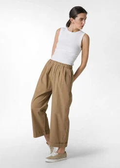 Clearance Top In Costina Effetto Vintage Bianco Donna Top & T-Shirts