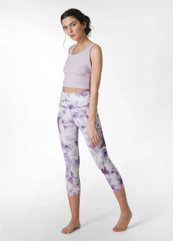 Best Top Yoga In Microfibra Riciclata Viola Donna Canotte E Reggiseni Sportivi