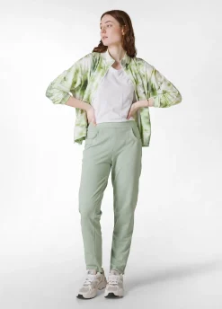 Store T-Shirt In Jersey Fiammato Bianco Donna Top & T-Shirts