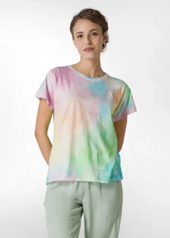 Shop T-Shirt Leggera Stampa Fade Away Con Grafica Other Donna Top & T-Shirts