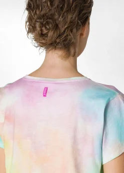 Shop T-Shirt Leggera Stampa Fade Away Con Grafica Other Donna Top & T-Shirts