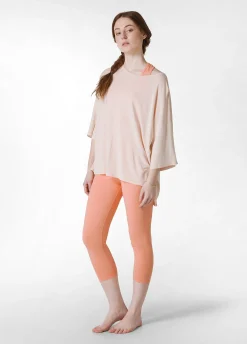 Shop T-Shirt Maxi In Viscosa Rosa Donna Top & T-Shirts