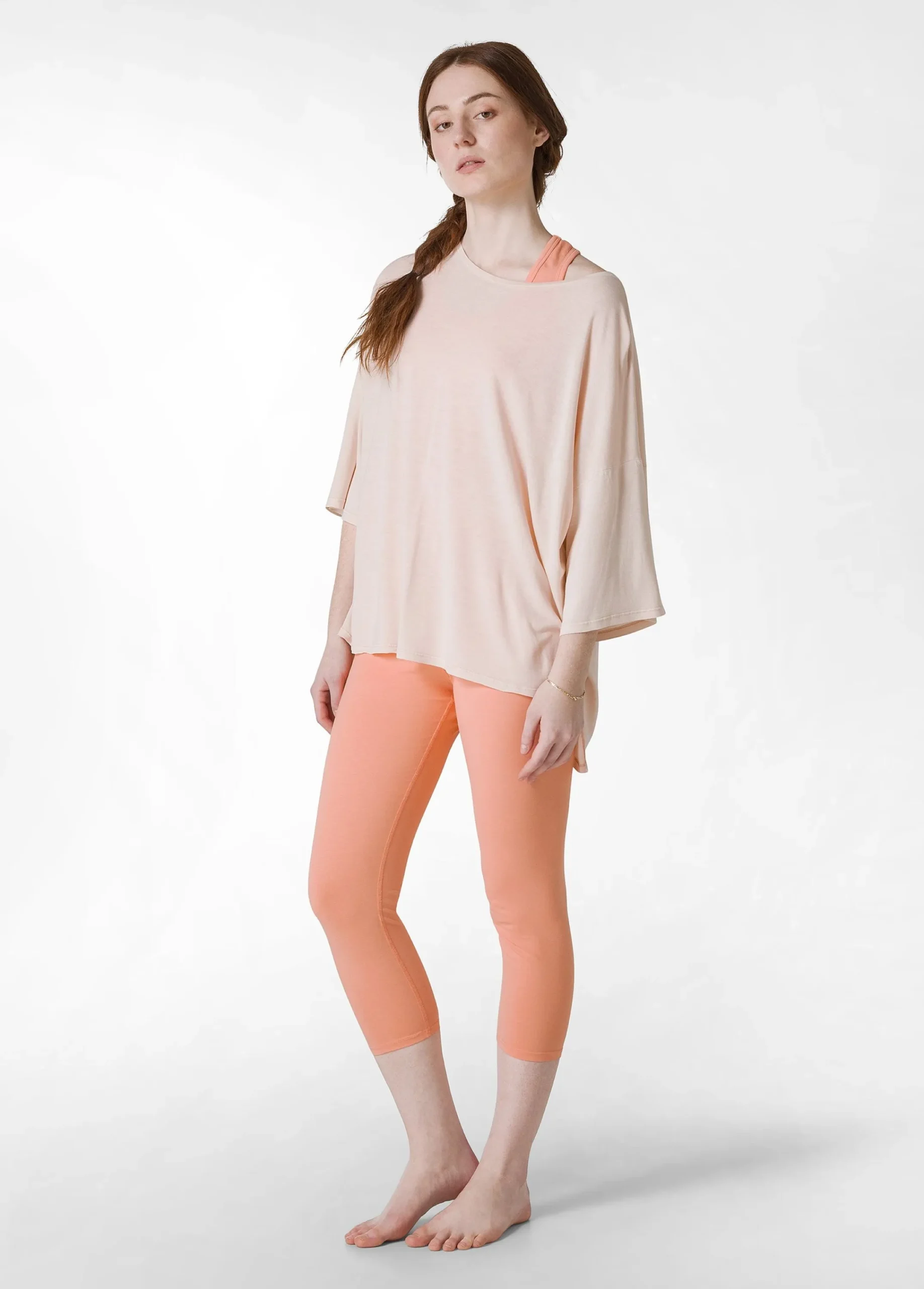 Shop T-Shirt Maxi In Viscosa Rosa Donna Top & T-Shirts