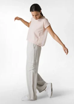Flash Sale T-Shirt Misto Seta Rosa Donna Camicie & Bluse